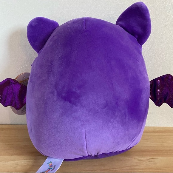 Squishmallow Blas the Purple Bat 8 inch NWT - Picture 3 of 3